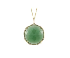 Green Selenite Pendant