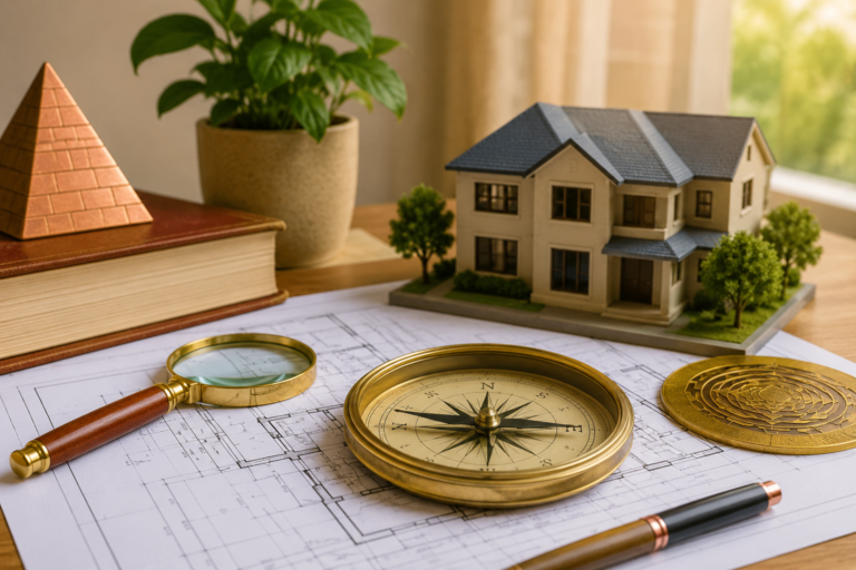 Architectural design studio still life