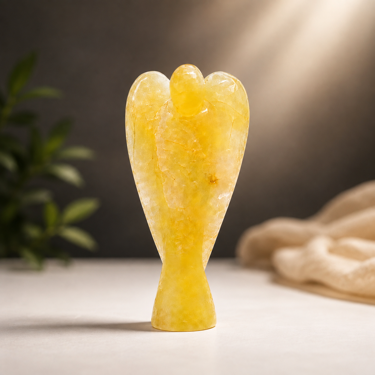 Yellow Aventurine Angel