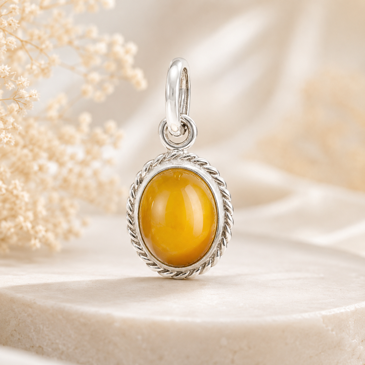 Yellow Aventurine Pendant