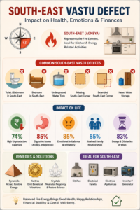 South-East Vastu Defects