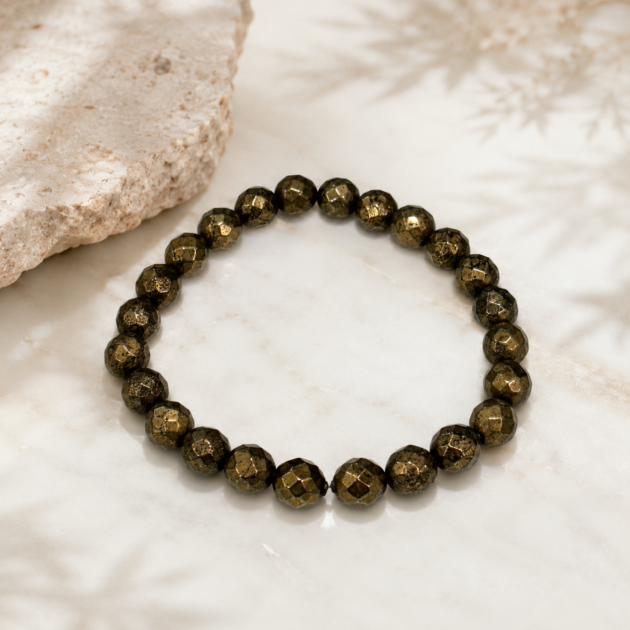 Pyrite Crystal Bracelet