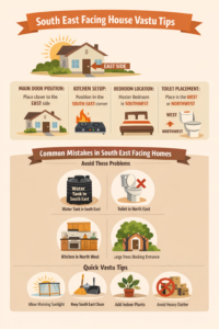 South East Facing House