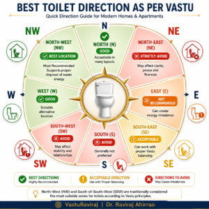 Best Toilet Directions As Per Vastu