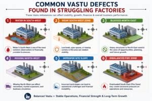 Common vastu defects in factories